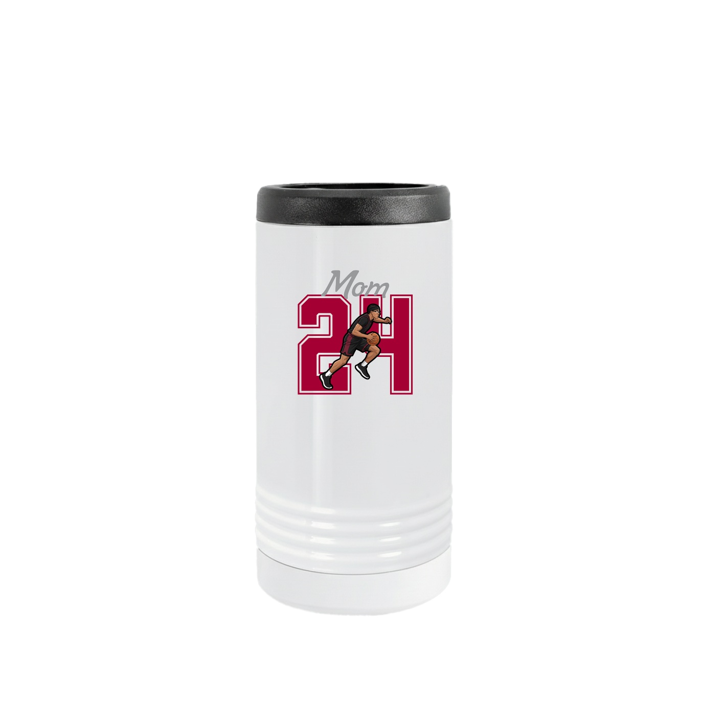 Slim Beverage Holder — Mothers Day Shirsey in White