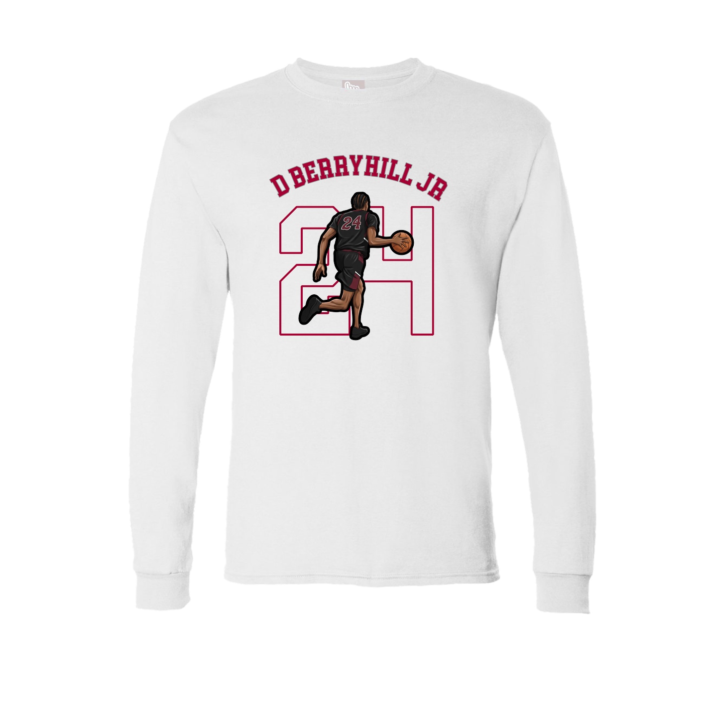 Long Sleeve Tee — Shirsey Arch in White