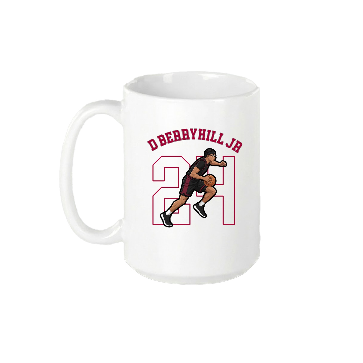 15oz Coffee Mug — Shirsey Arch in White