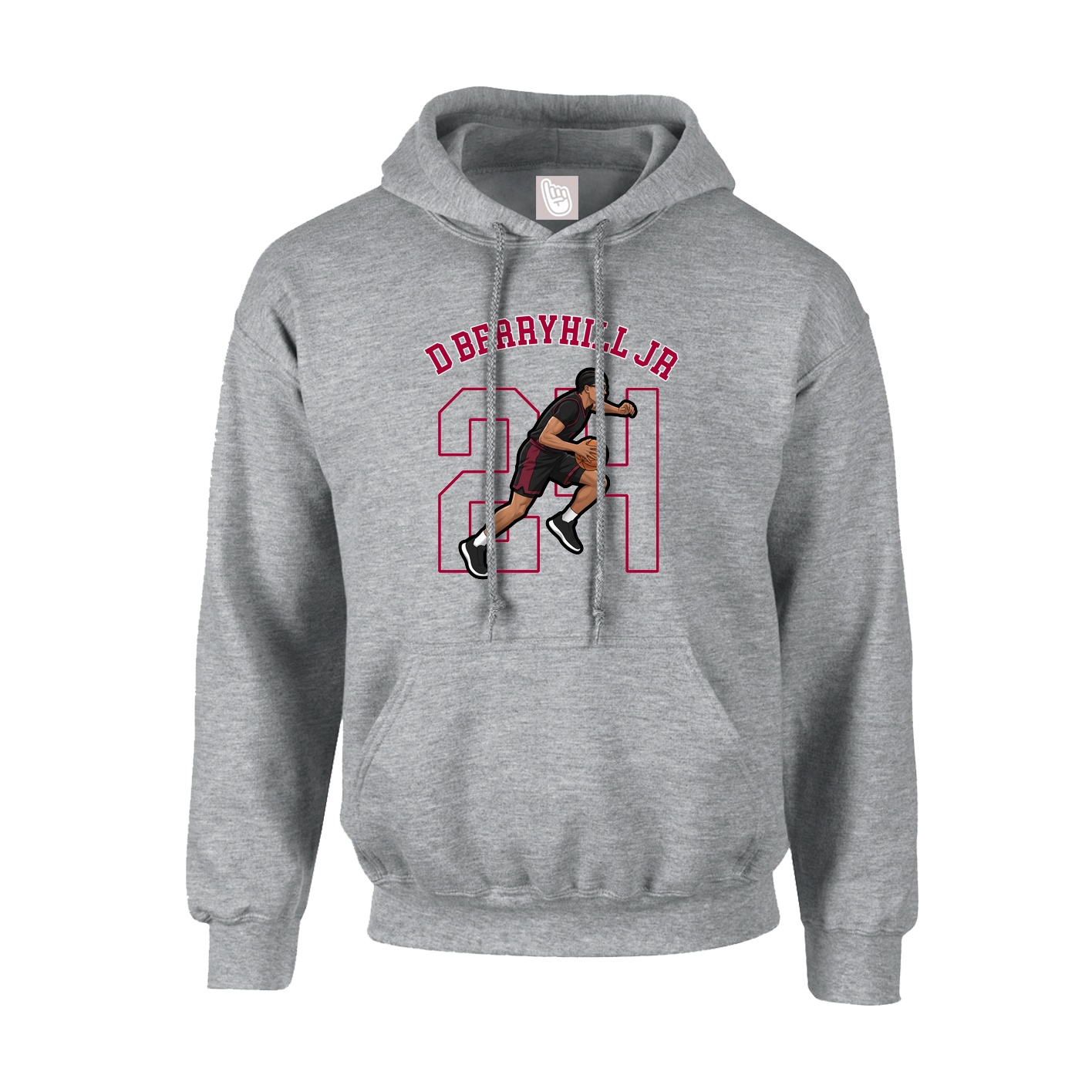 Youth Hoodie — Shirsey Arch in Grey