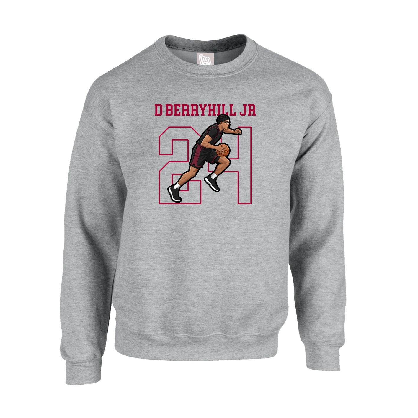Fleece Crew — Shirsey in Grey