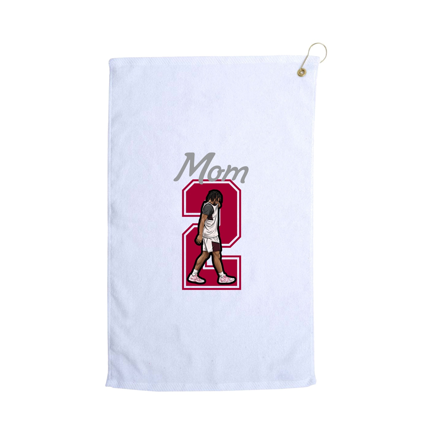Golf Towel — Mothers Day Shirsey in White