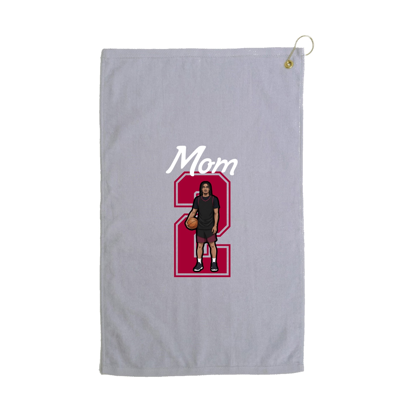 Golf Towel — Mothers Day Shirsey in Grey