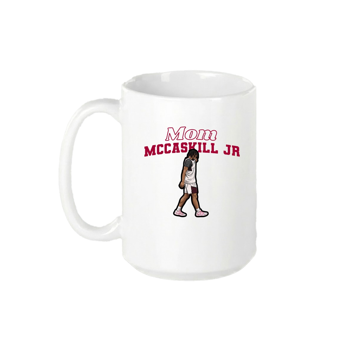 15oz Coffee Mug — Mothers Day Block in White