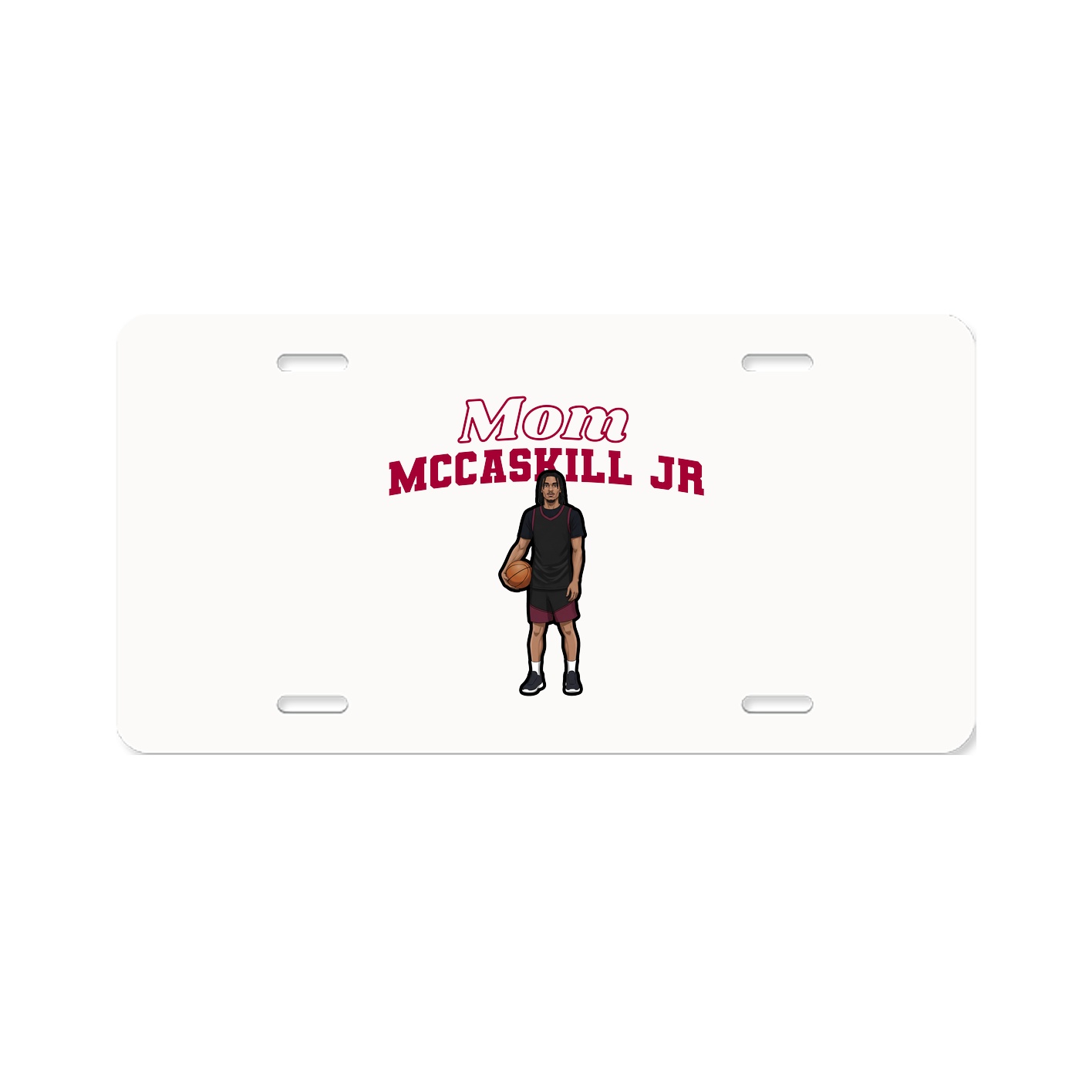 License Plate — Mothers Day Block in Classic