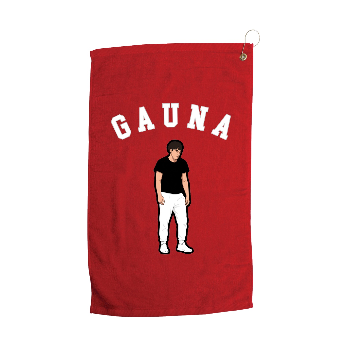 Golf Towel — Shirsey Arch in Red