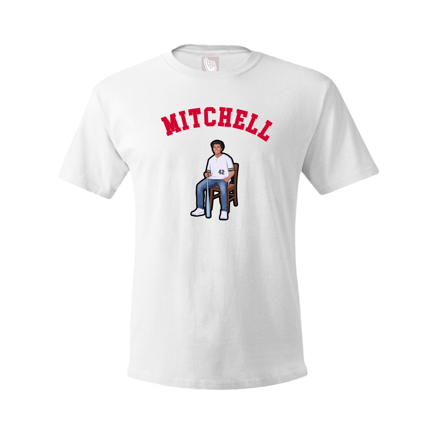 Tee — Shirsey Arch in White