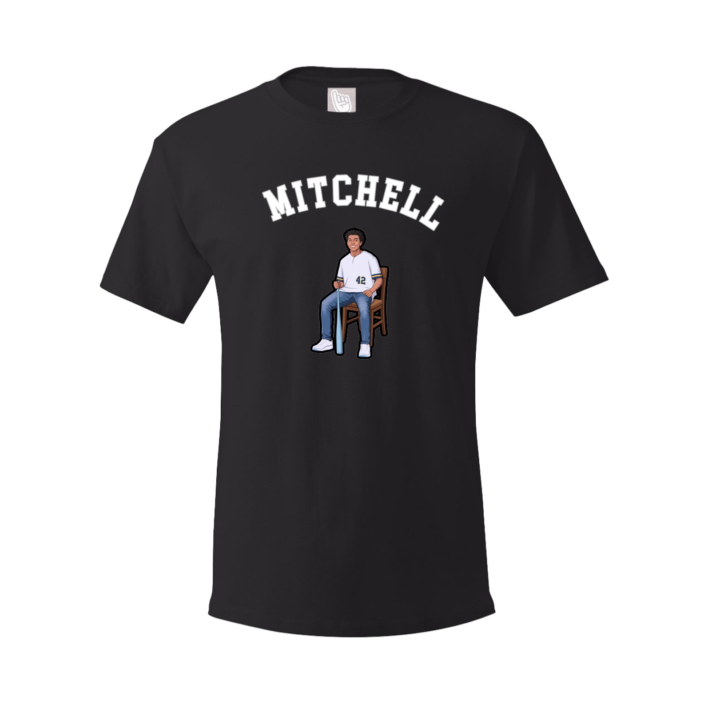 Youth Tee — Shirsey Arch in Black
