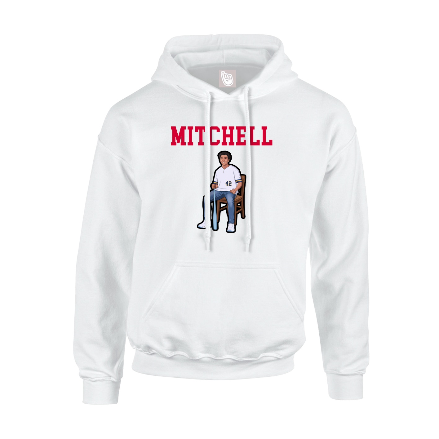 Youth Hoodie — Shirsey in White
