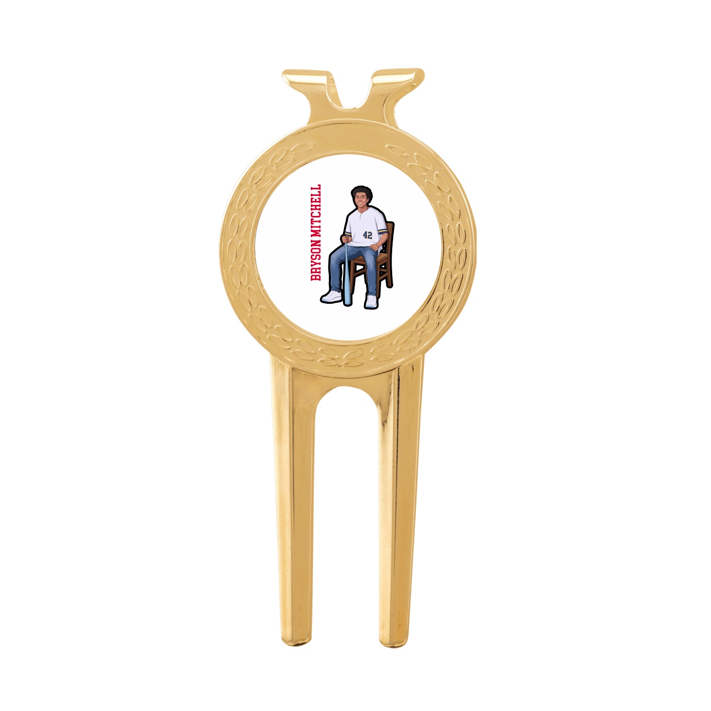 Divot Tool with Ball Marker — Name Vertical in Classic