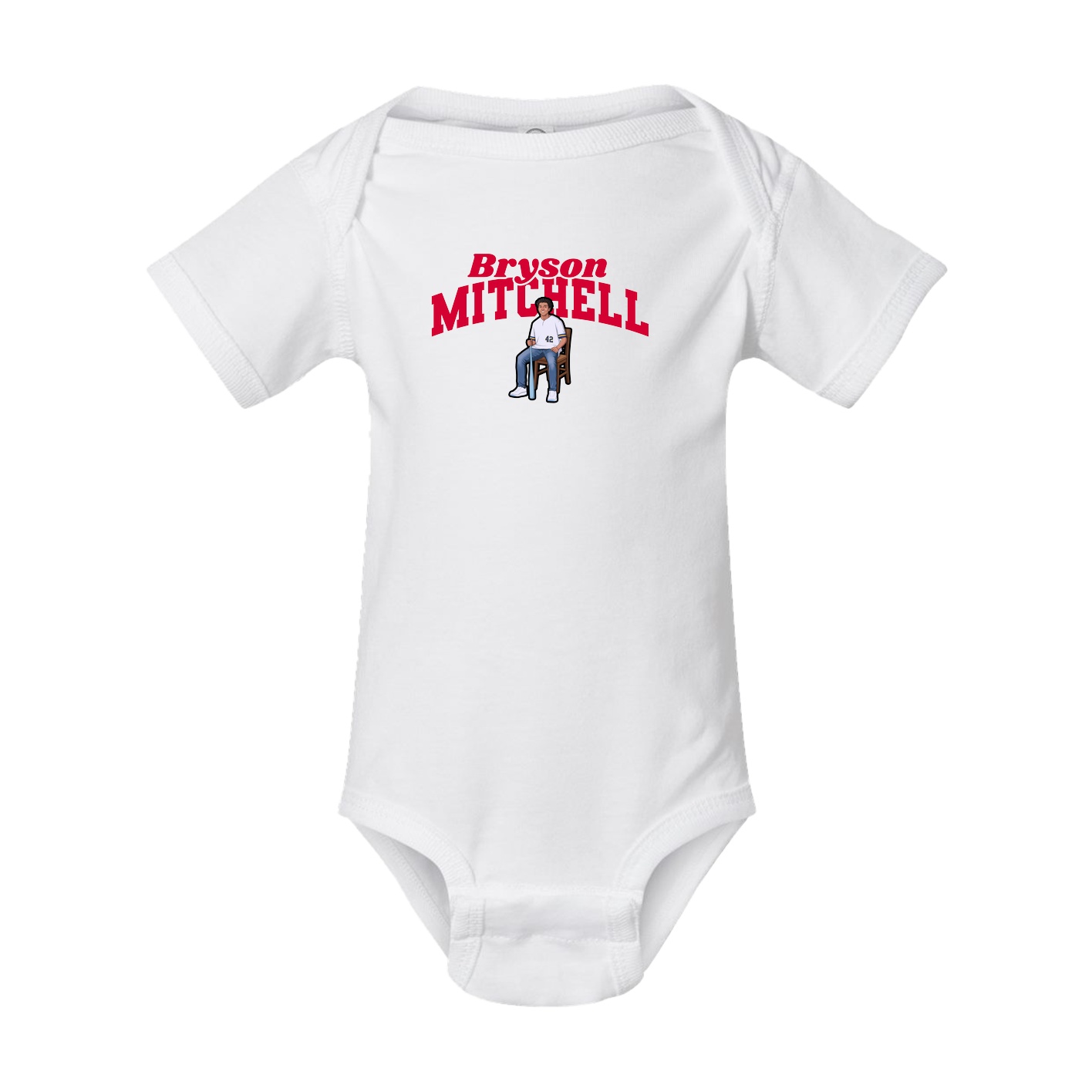 Baby Onesie — Signature Arch in White