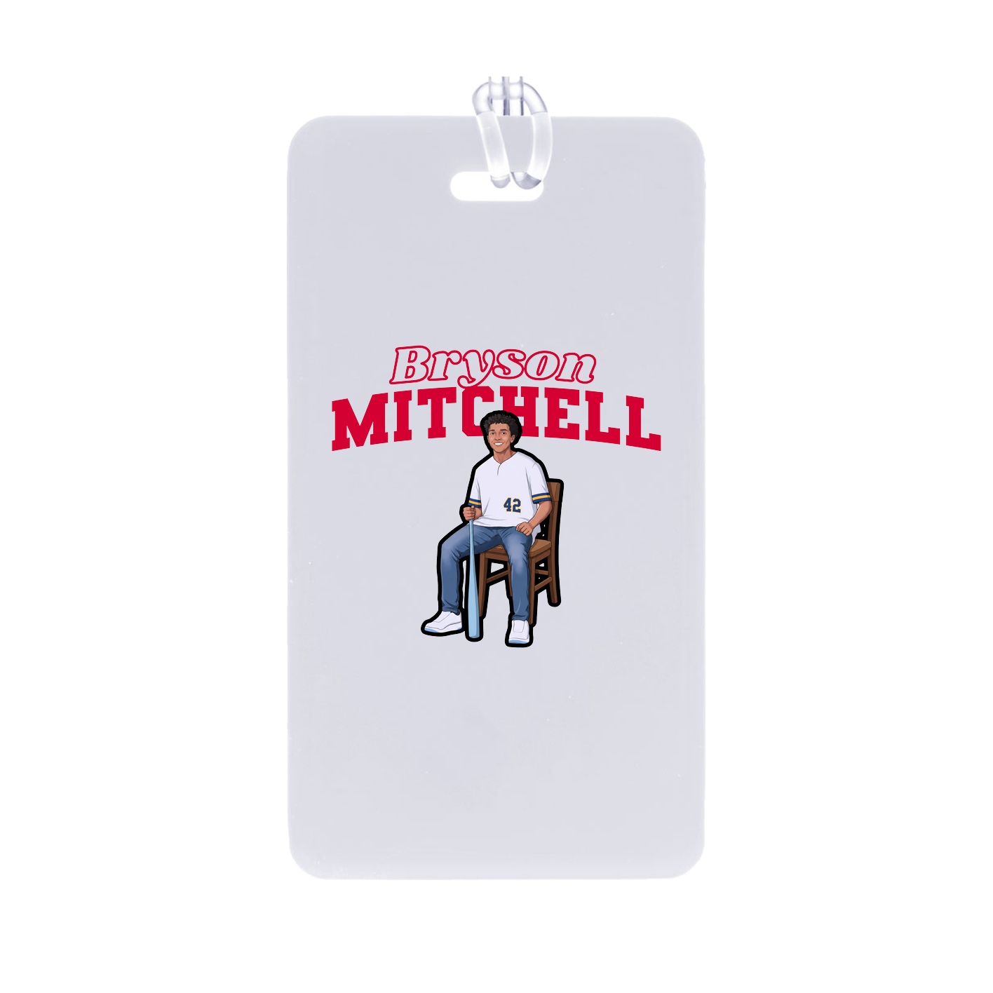 Bag Tag — Name Arch in Classic