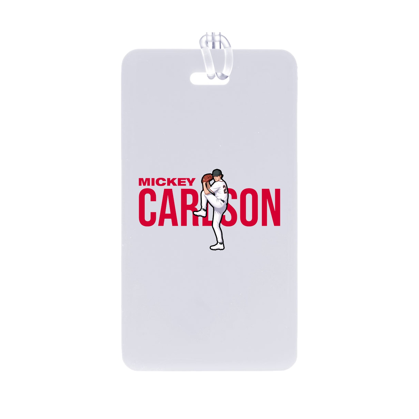 Bag Tag — Player Name in Classic