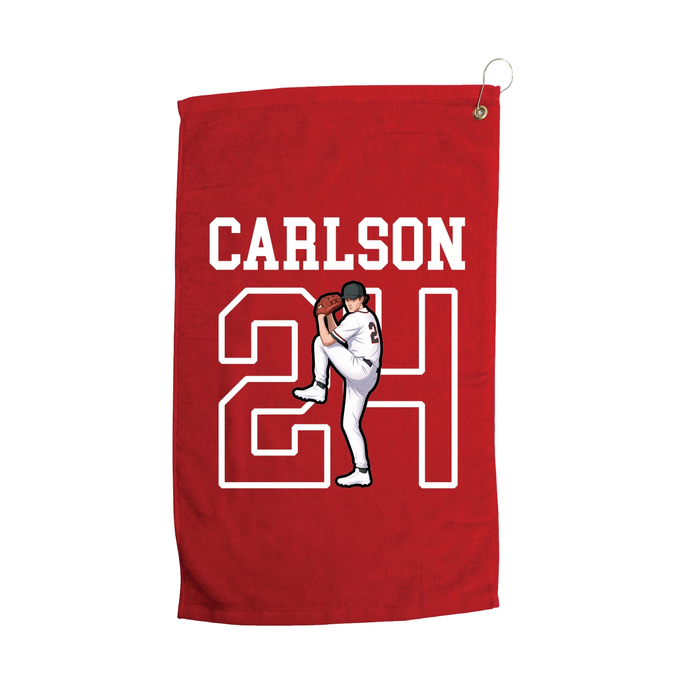 Golf Towel — Shirsey in Red
