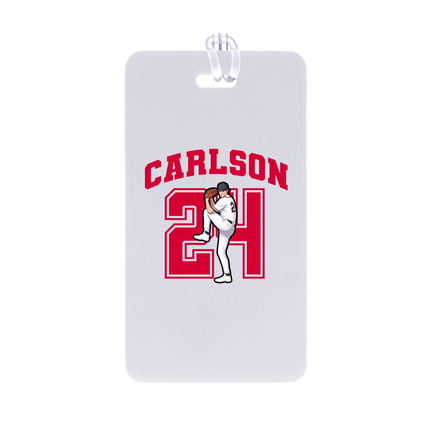 Bag Tag — Number in Classic