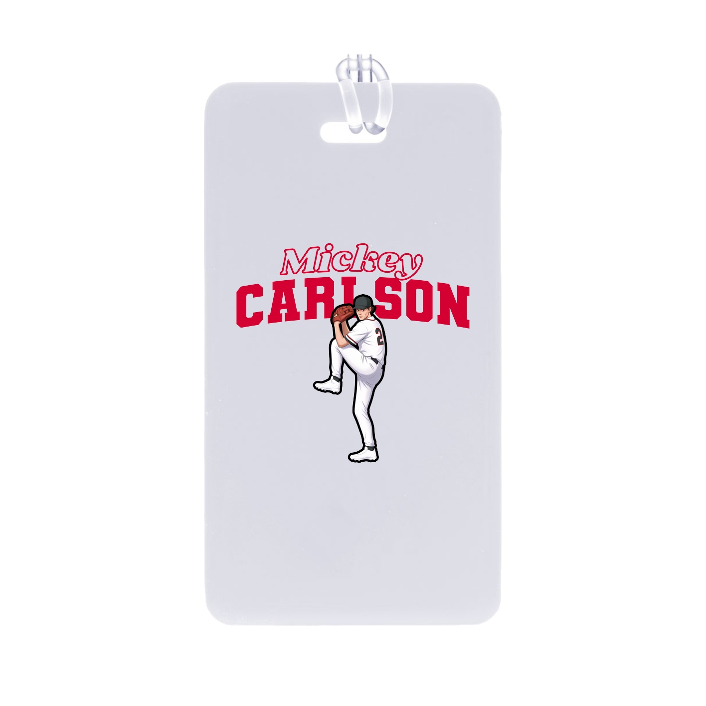 Bag Tag — Name Arch in Classic