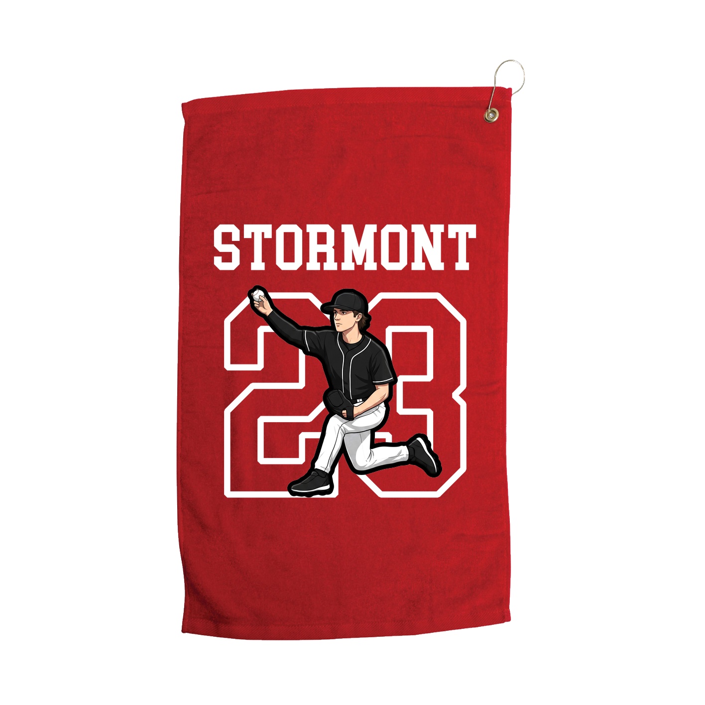 Golf Towel — Shirsey in Red