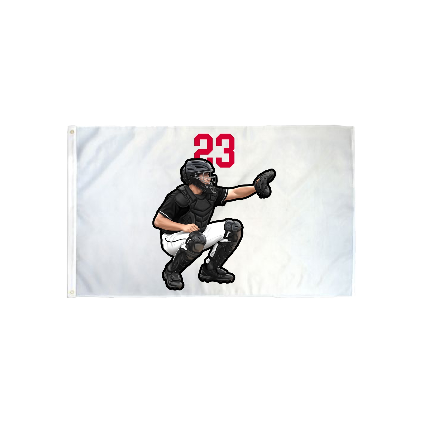 3x5 Flag — Number Top in Classic