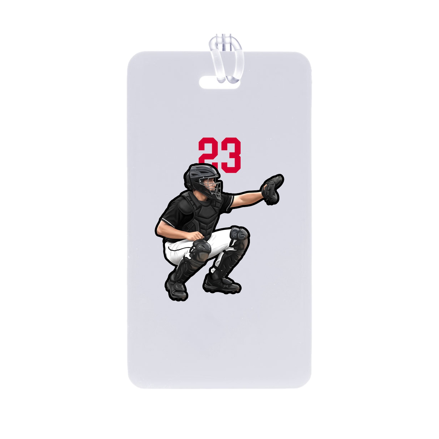 Bag Tag — Number Top in Classic