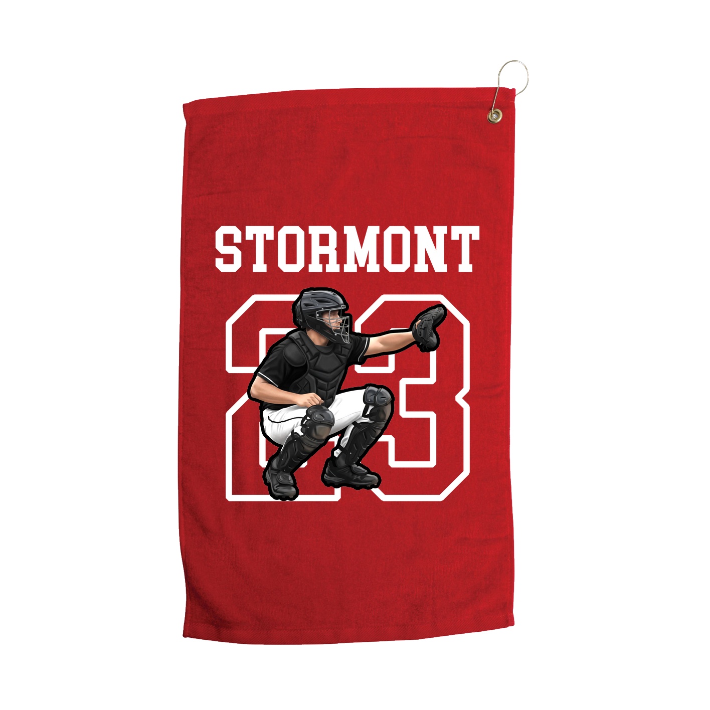 Golf Towel — Shirsey in Red