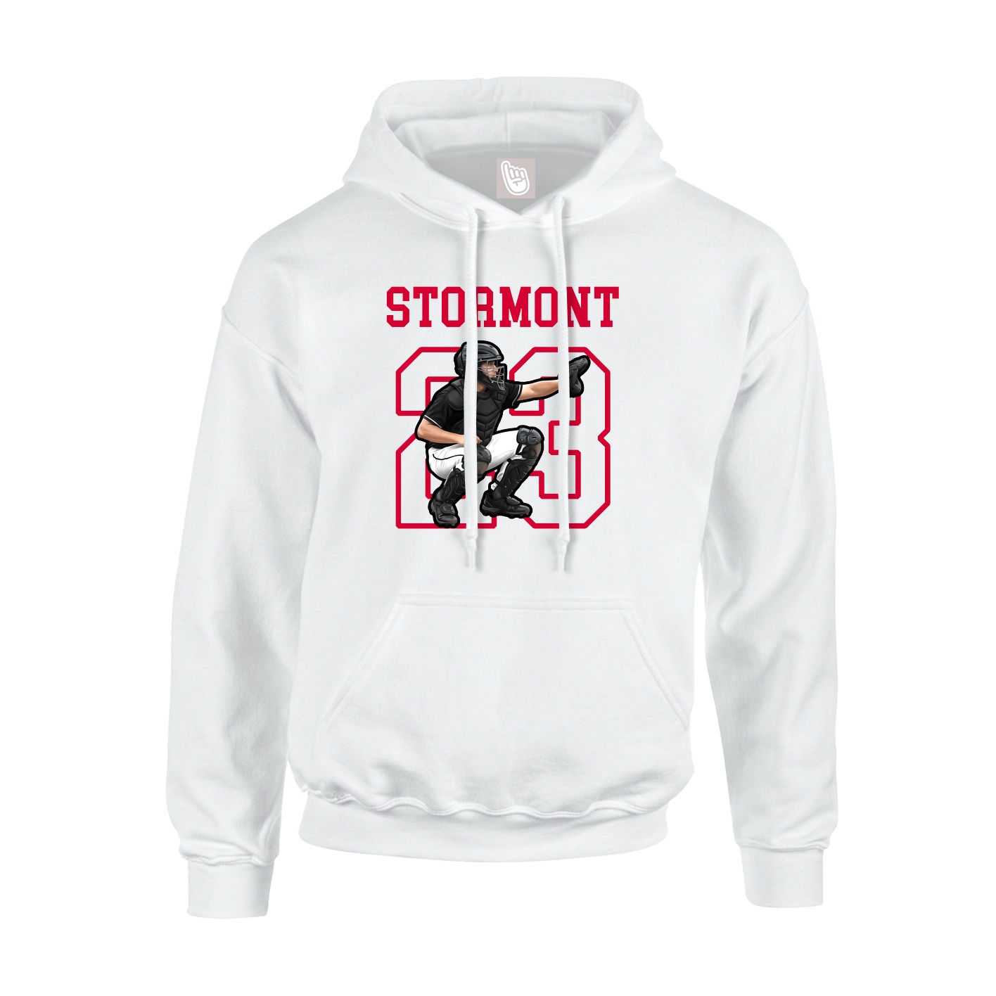 Hoodie — Shirsey in White