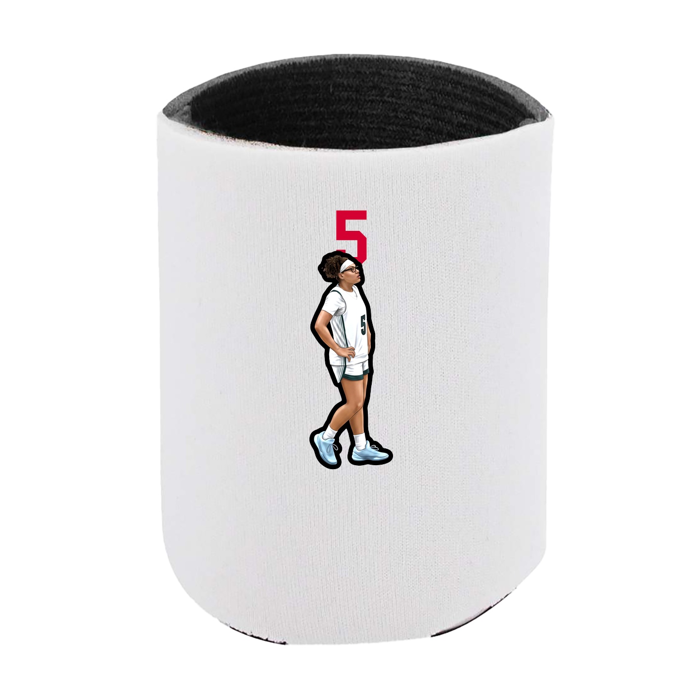 Can Holder — Number Top in White