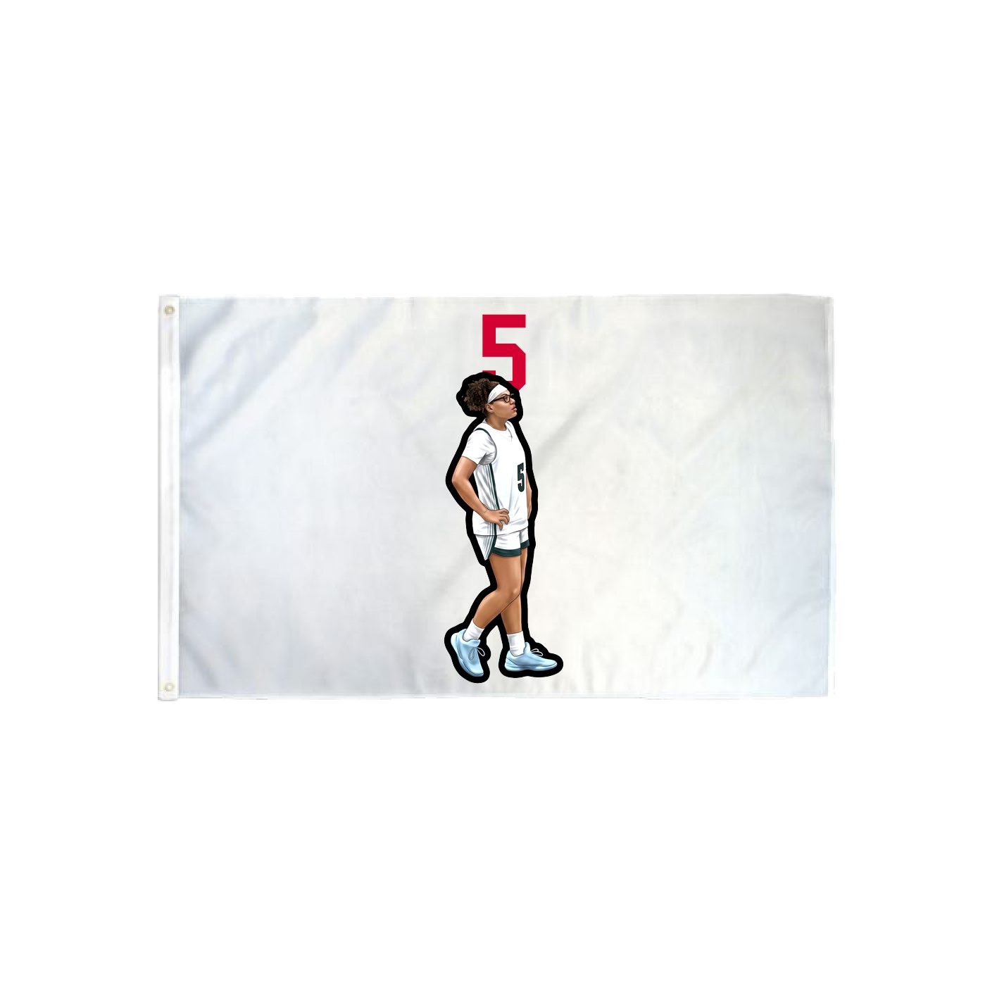 3x5 Flag — Number Top in Classic
