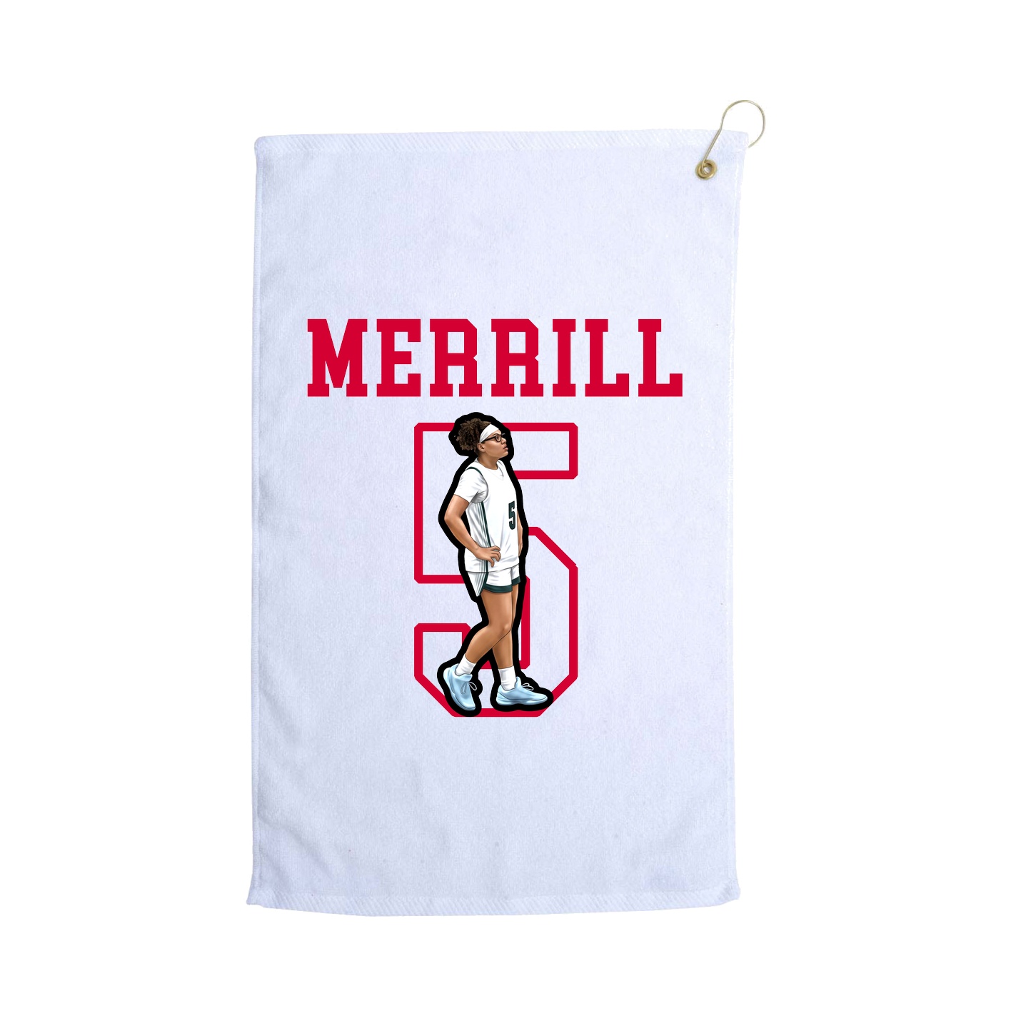 Golf Towel — Shirsey in White