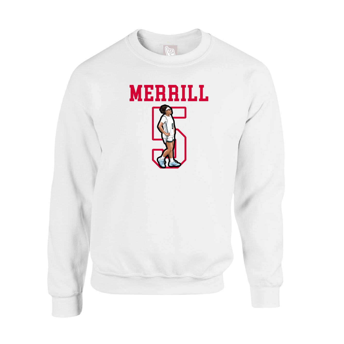Fleece Crew — Shirsey in White