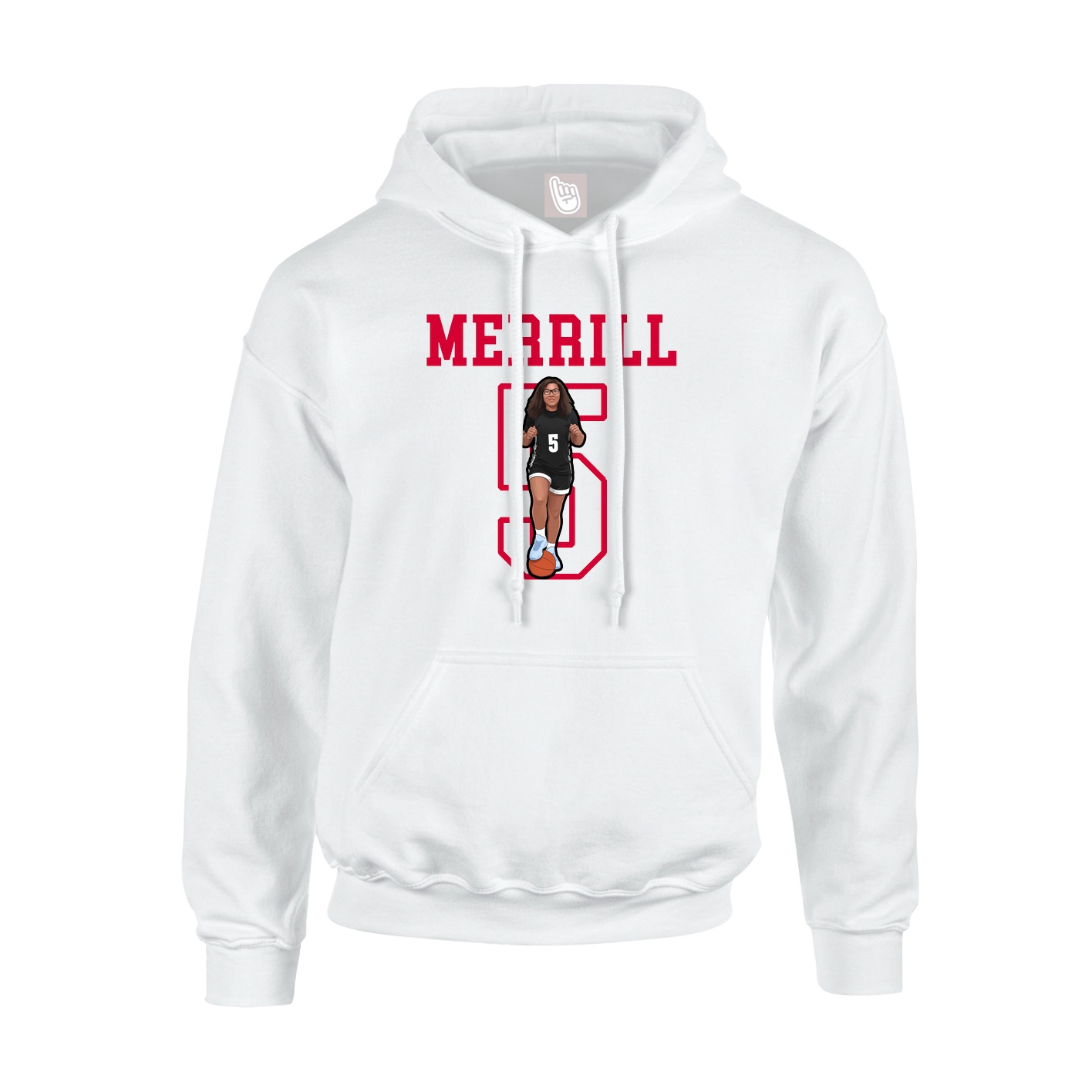 Youth Hoodie — Shirsey in White