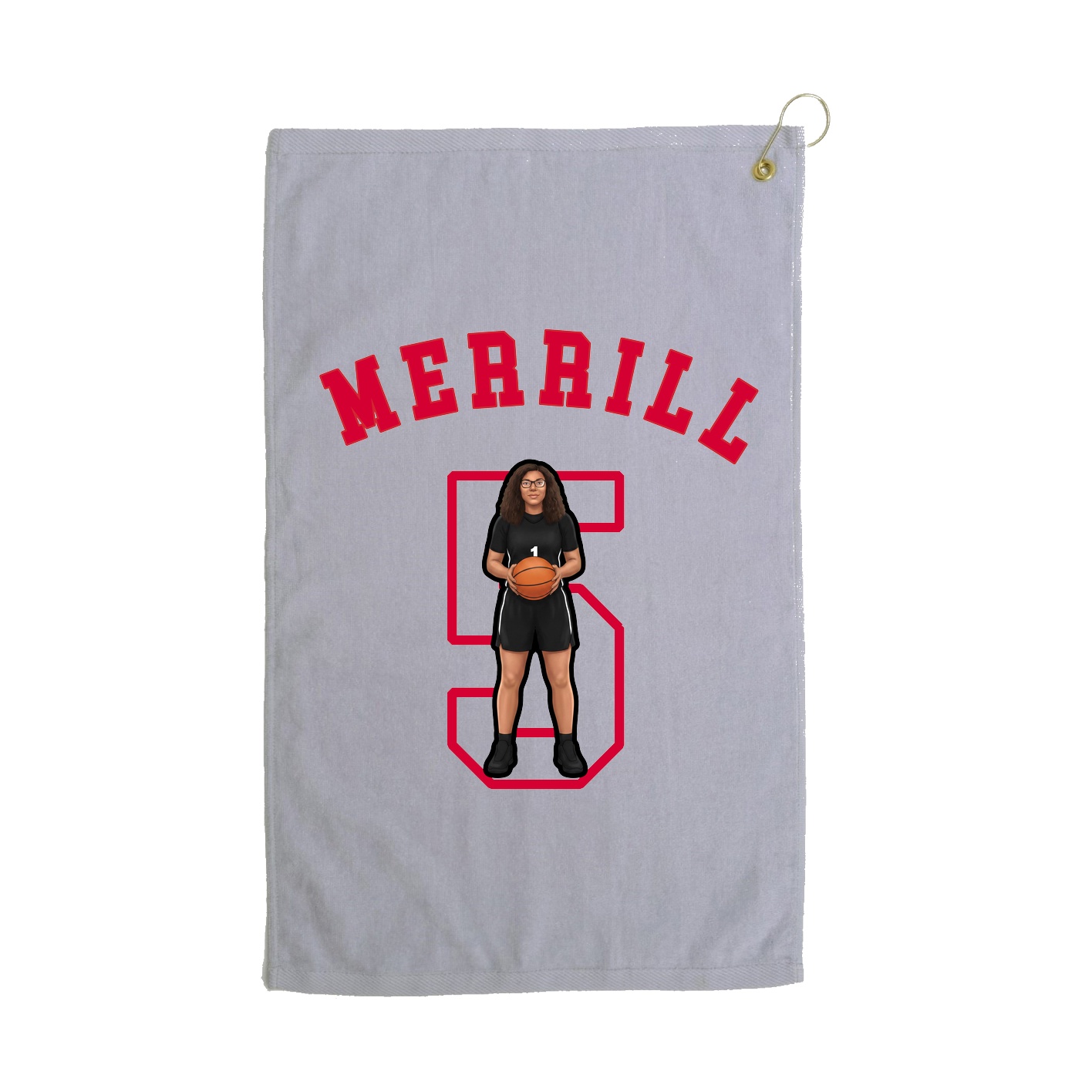Golf Towel — Shirsey Arch in Grey