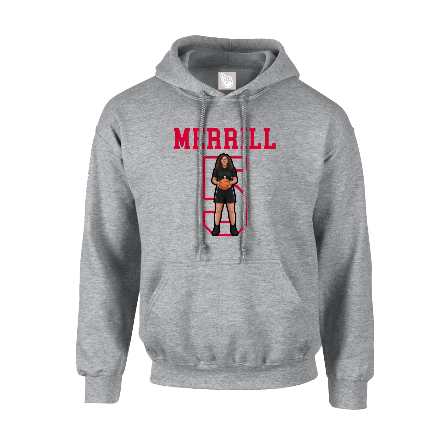 Hoodie — Shirsey in Grey