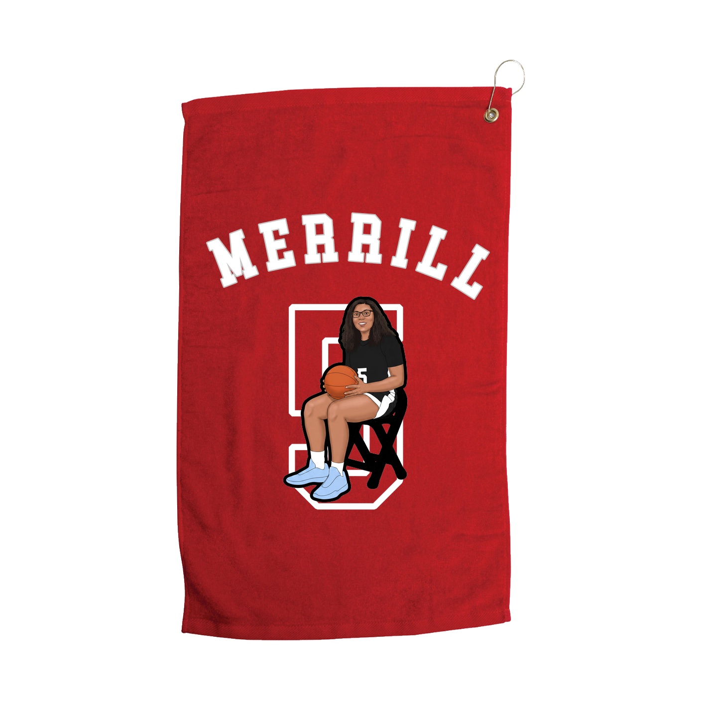 Golf Towel — Shirsey Arch in Red
