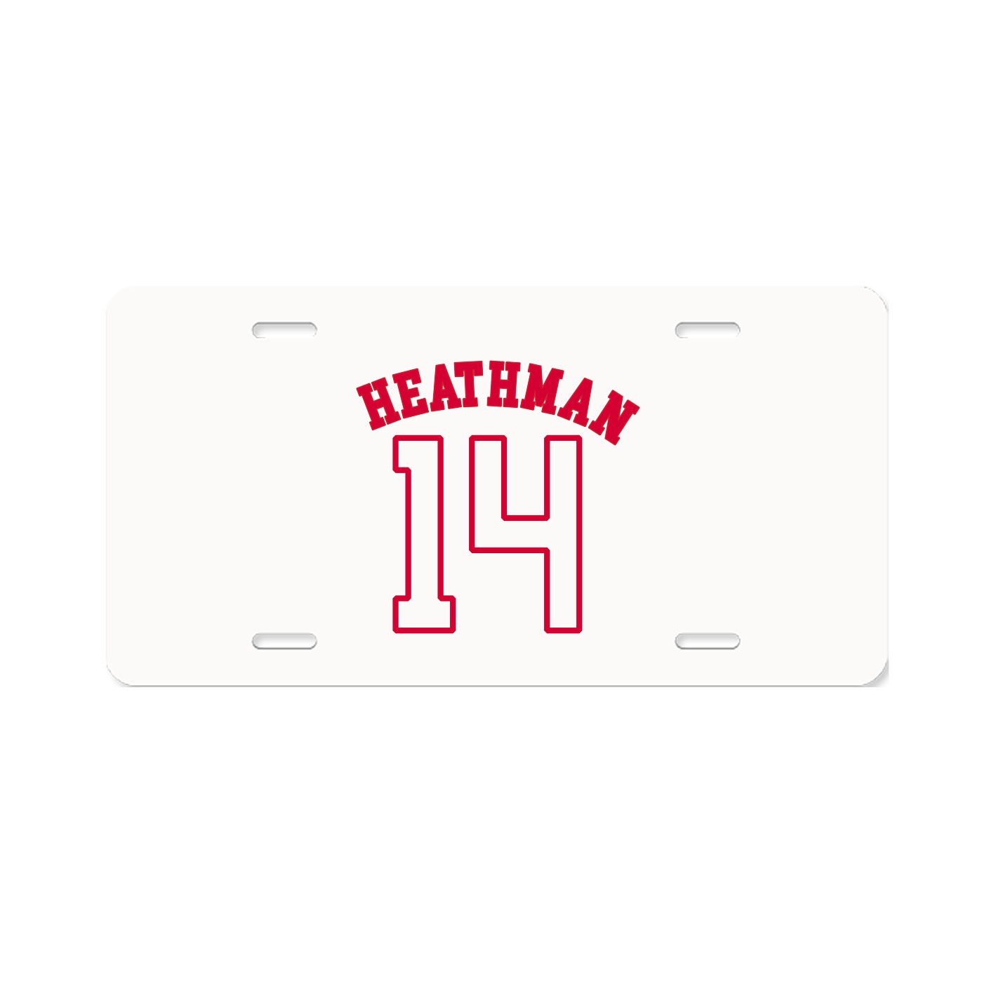 License Plate — Shirsey Arch in Classic