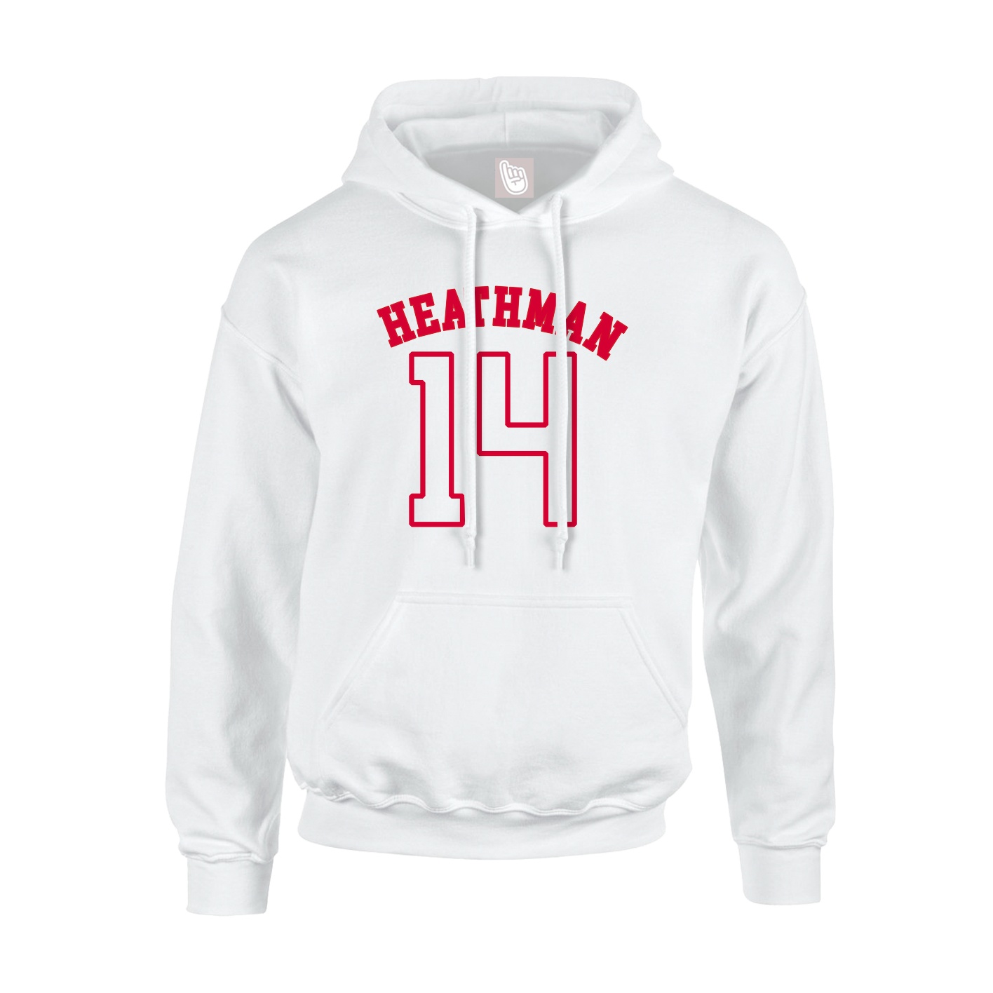 Hoodie — Shirsey Arch in White