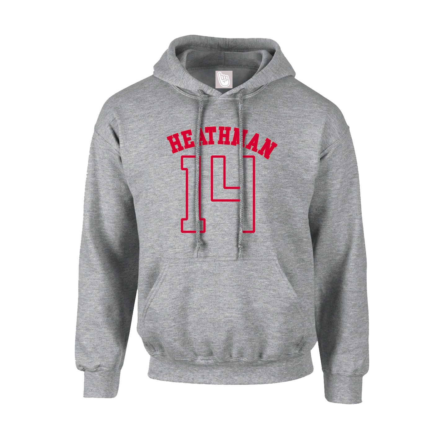 Youth Hoodie — Shirsey Arch in Grey