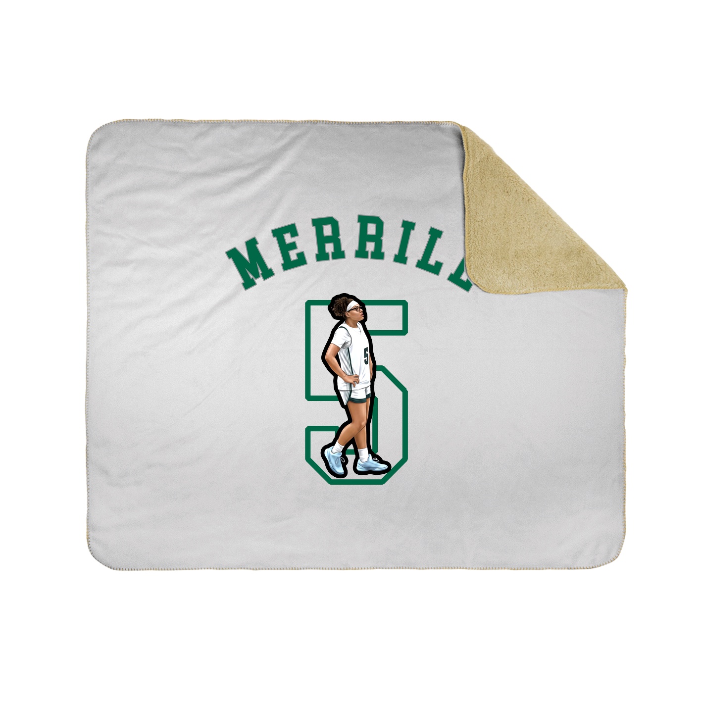 Throw Blanket — Shirsey Arch in White