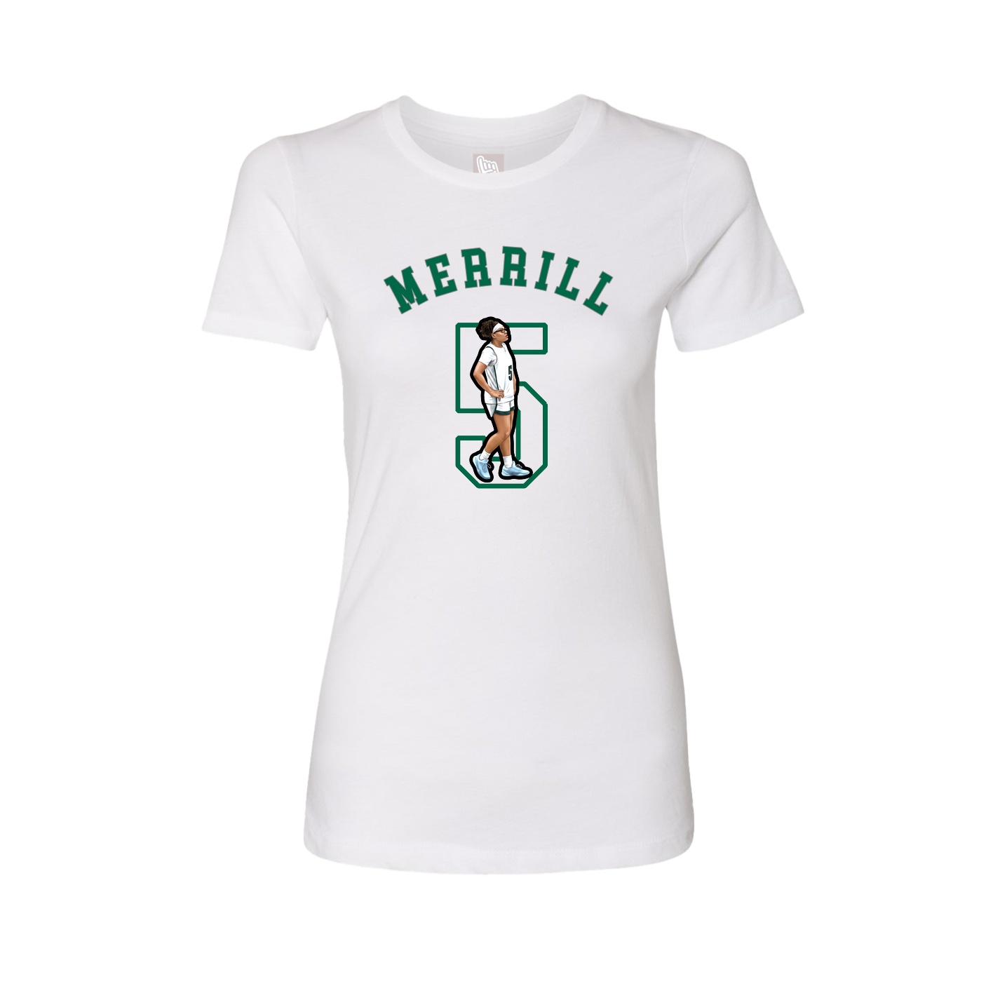 Womens Tee — Shirsey Arch in White