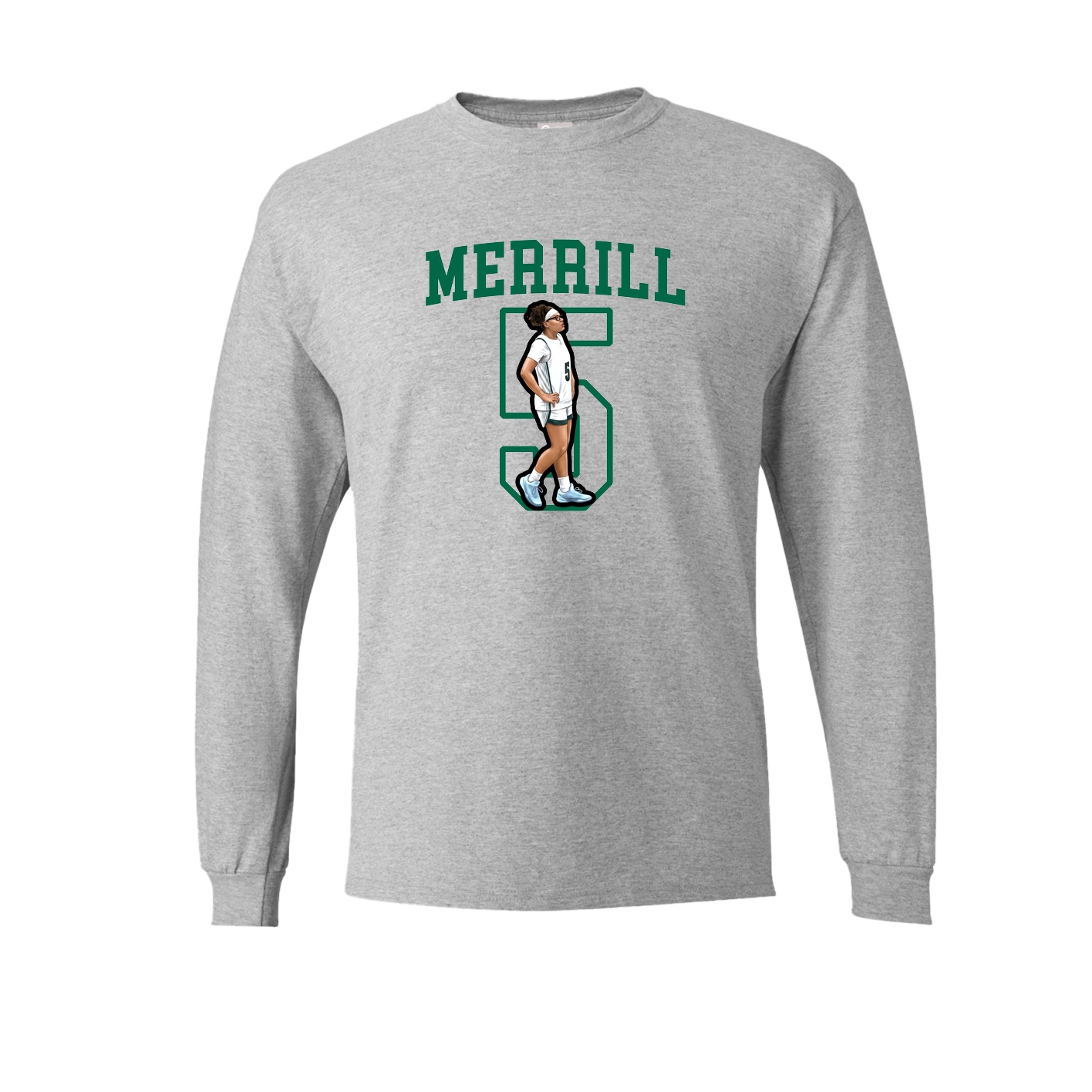 Long Sleeve Tee — Shirsey in Grey