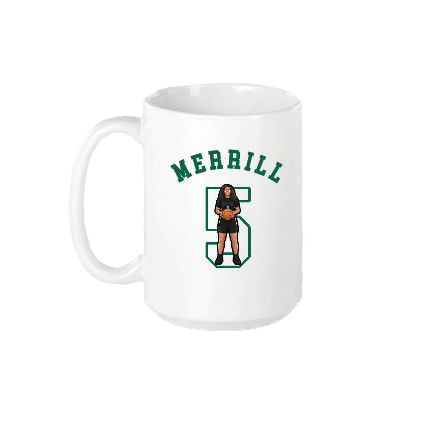 15oz Coffee Mug — Shirsey Arch in White