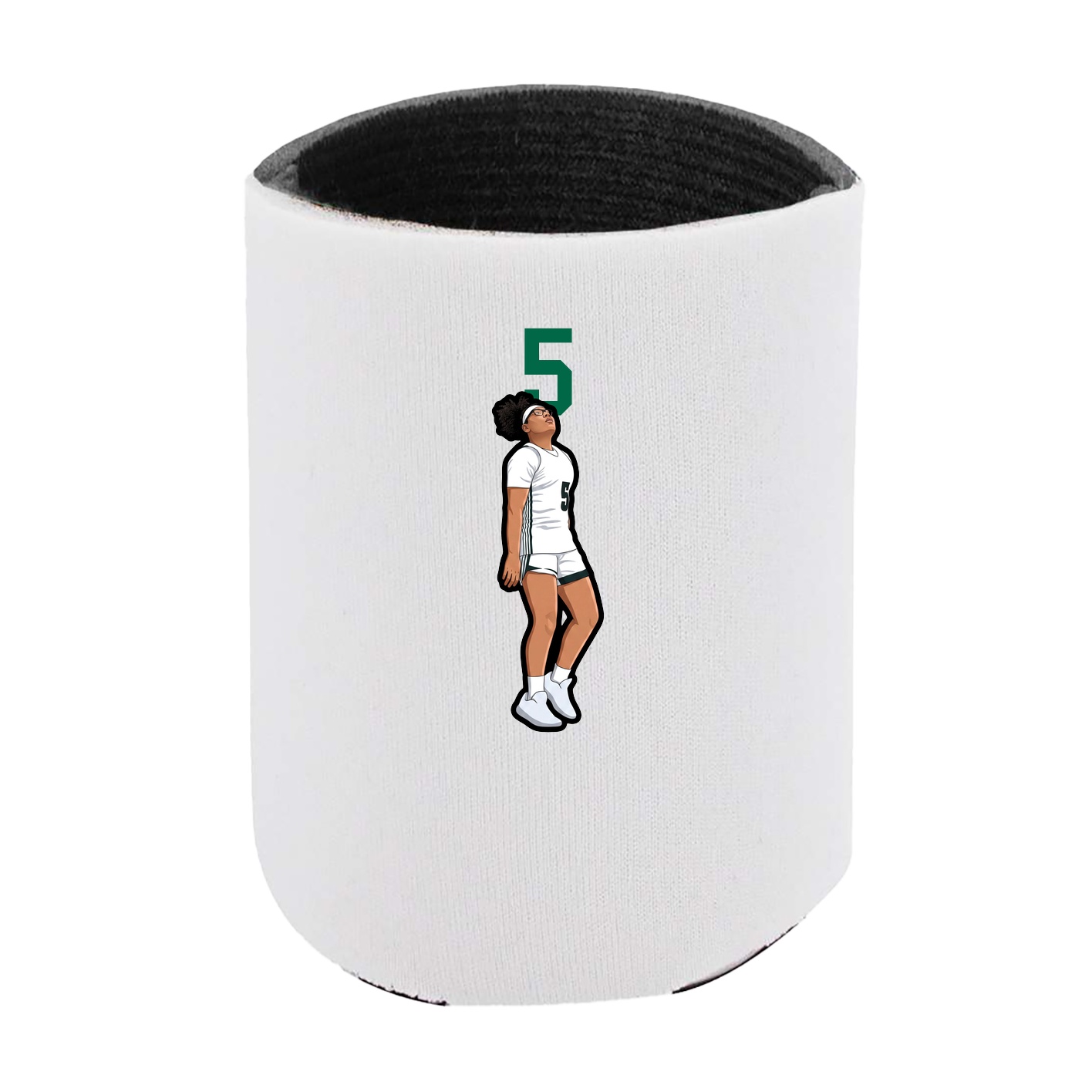 Can Holder — Number Top in White