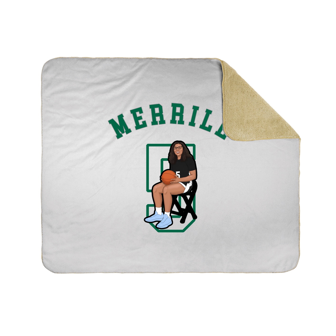 Throw Blanket — Shirsey Arch in White