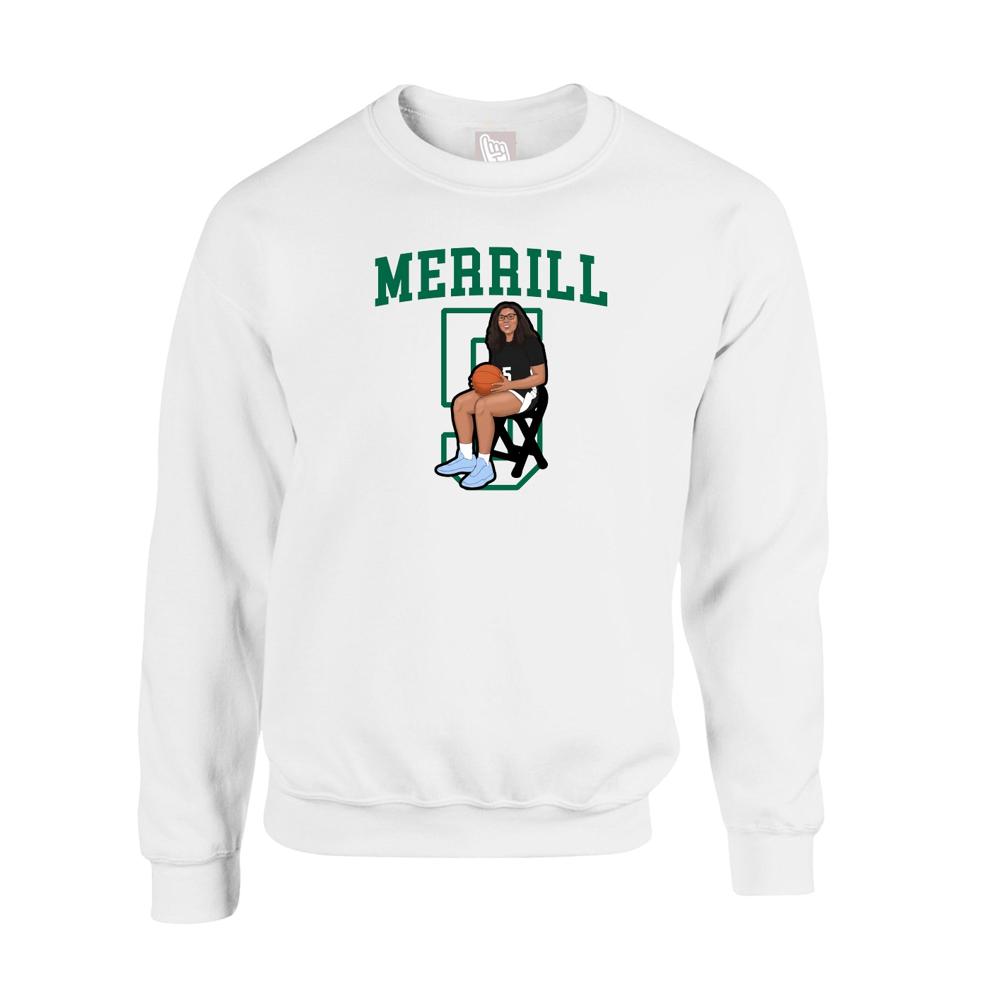 Fleece Crew — Shirsey in White