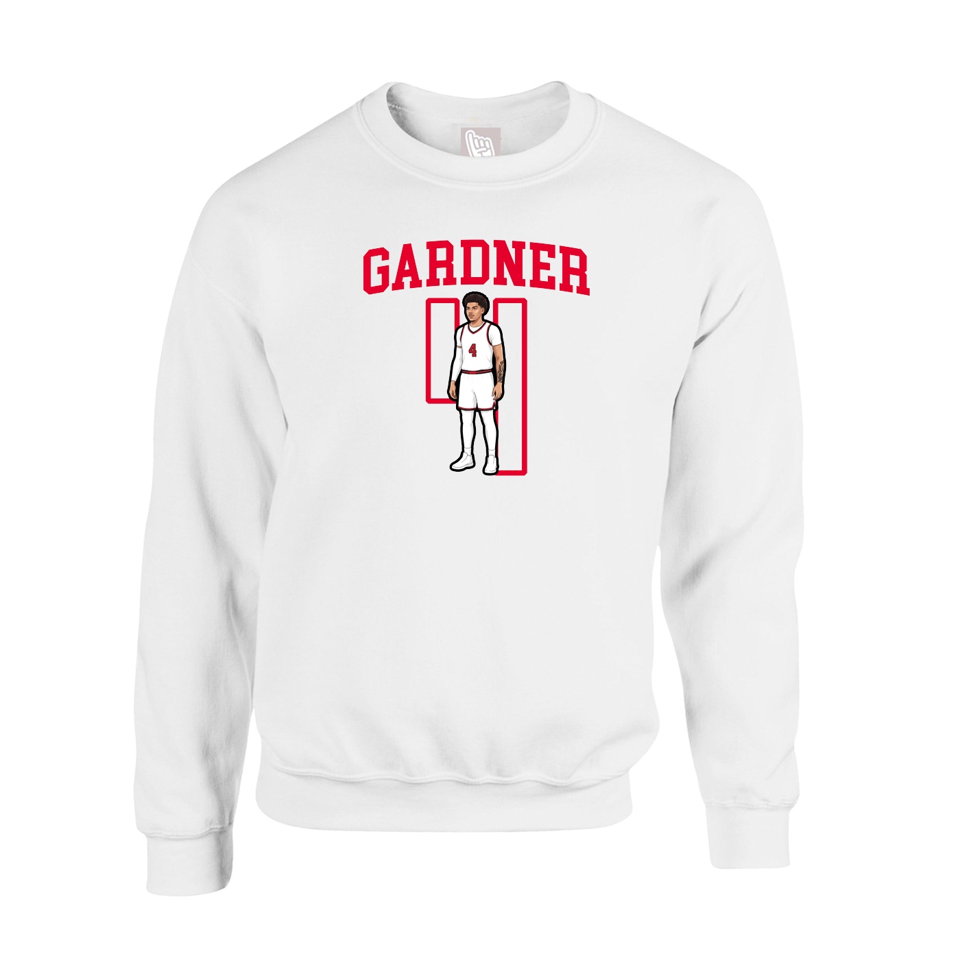 Fleece Crew — Shirsey in White