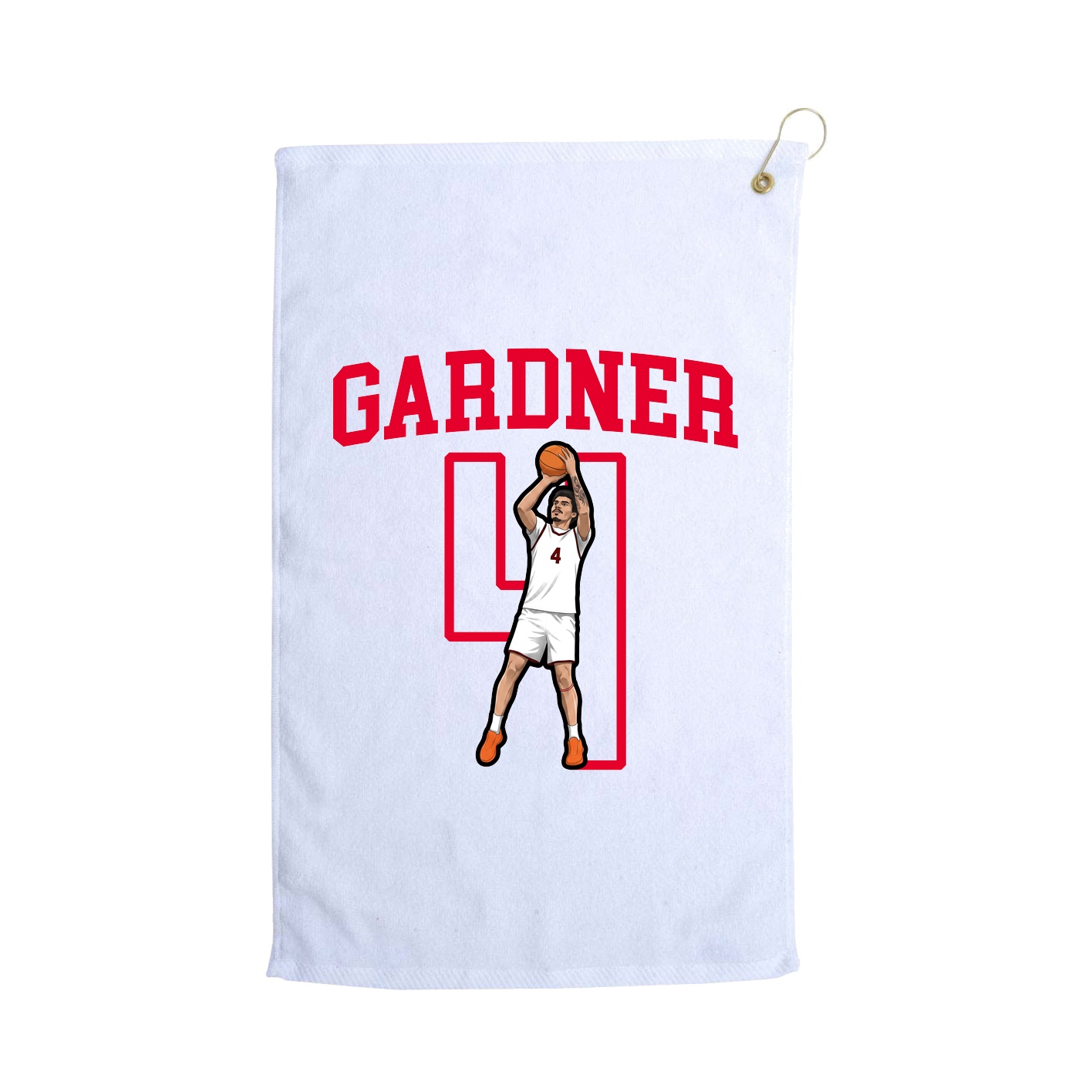 Golf Towel — Shirsey in White