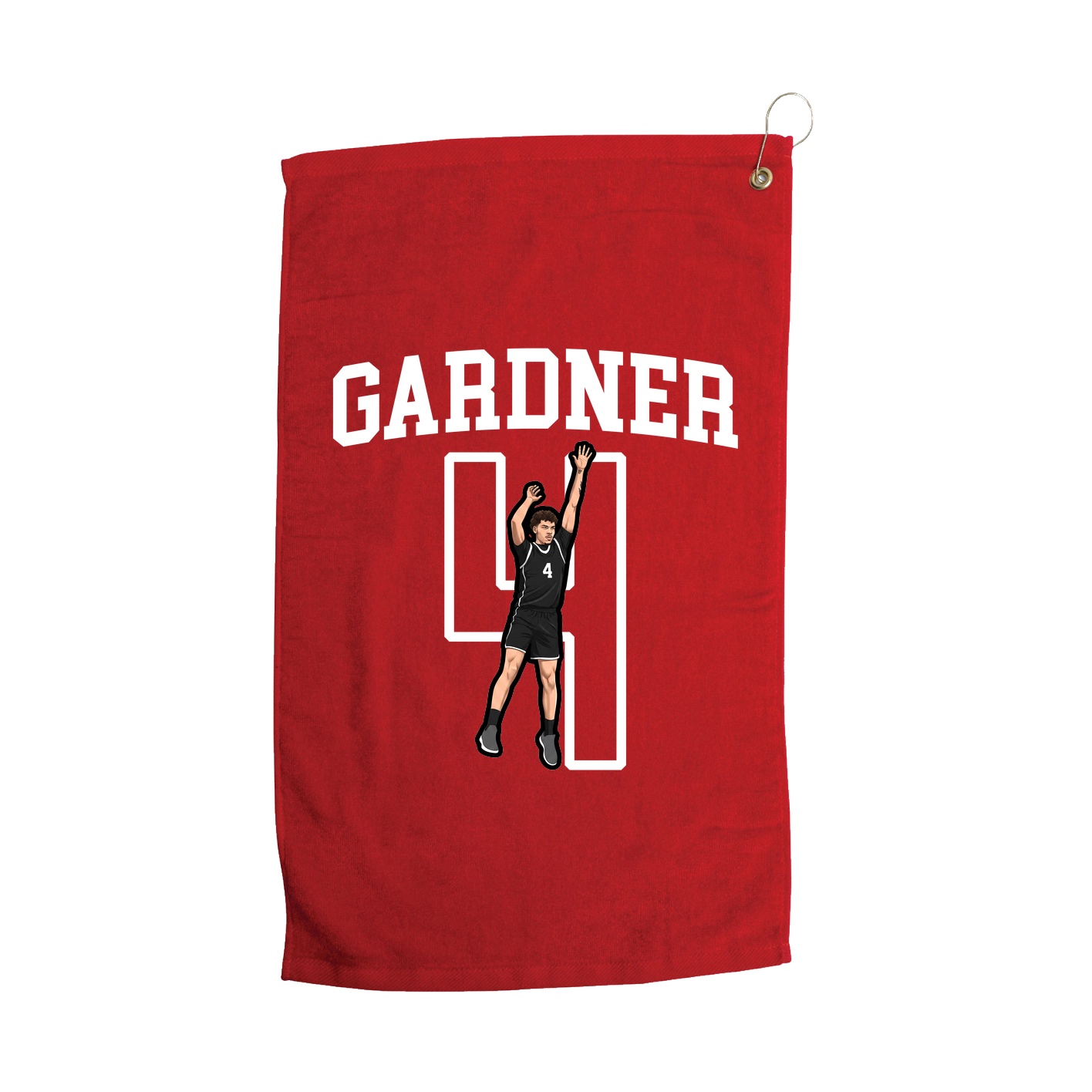Golf Towel — Shirsey in Red