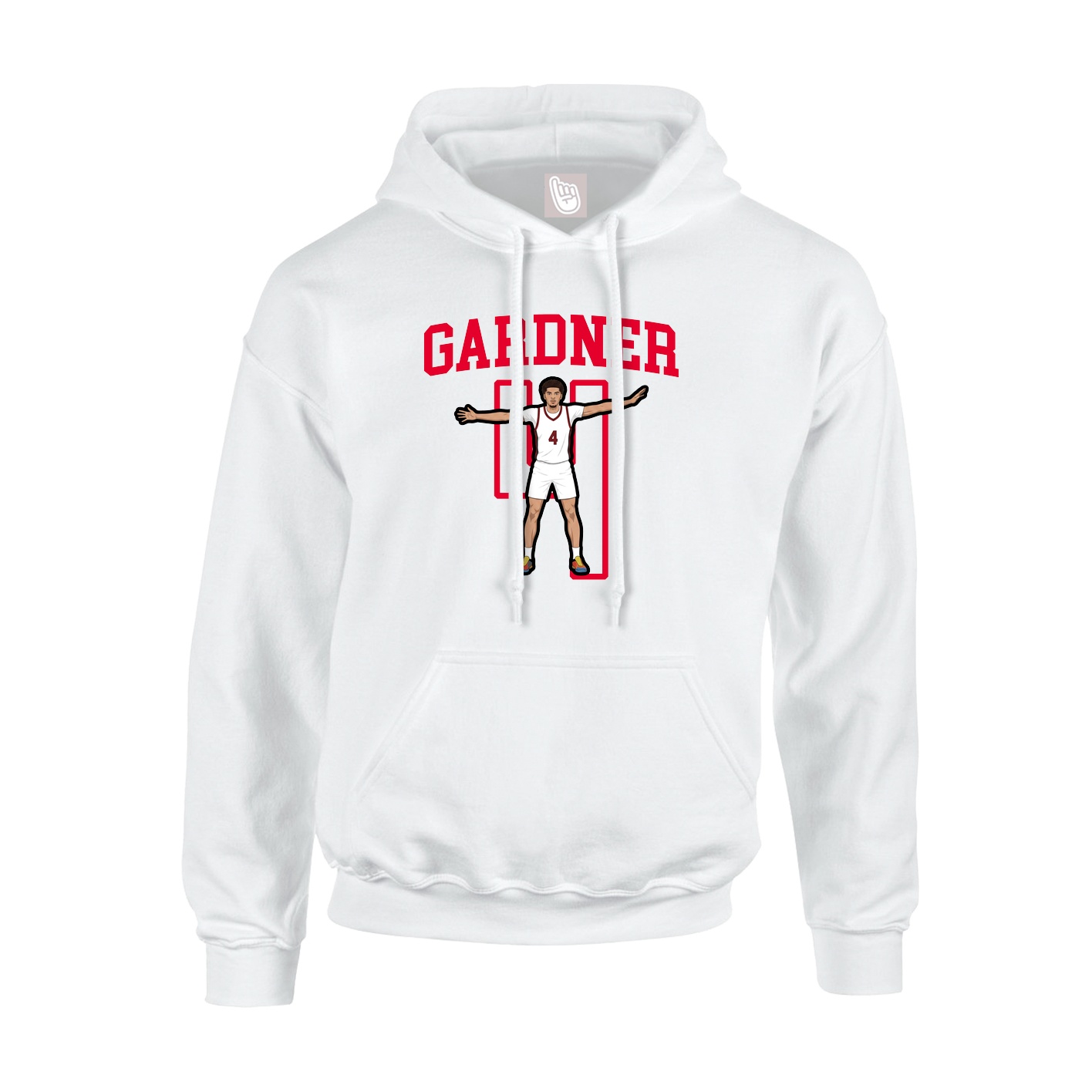 Youth Hoodie — Shirsey in White