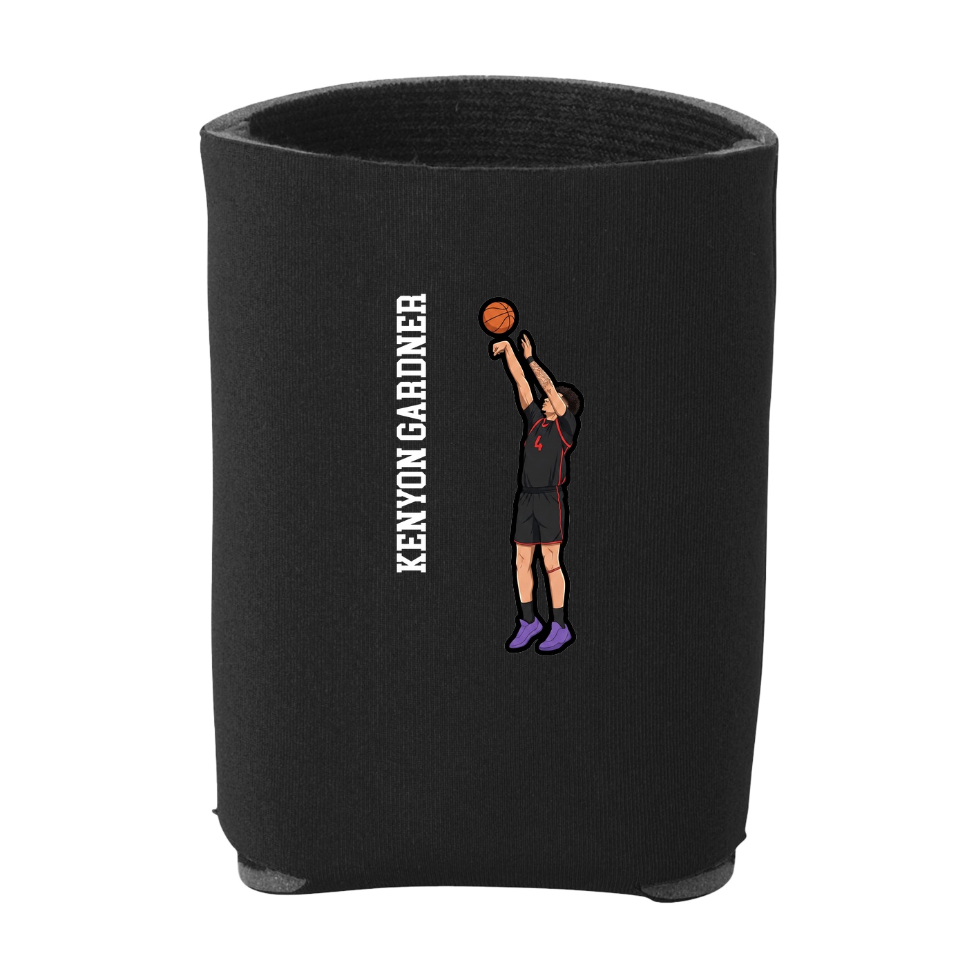 Can Holder — Name Vertical in Black