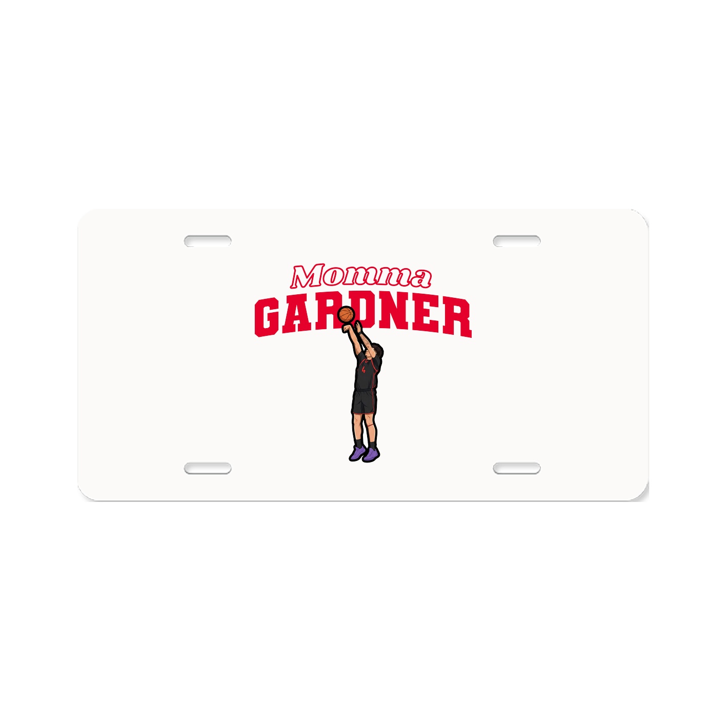 License Plate — Mothers Day Block in Classic