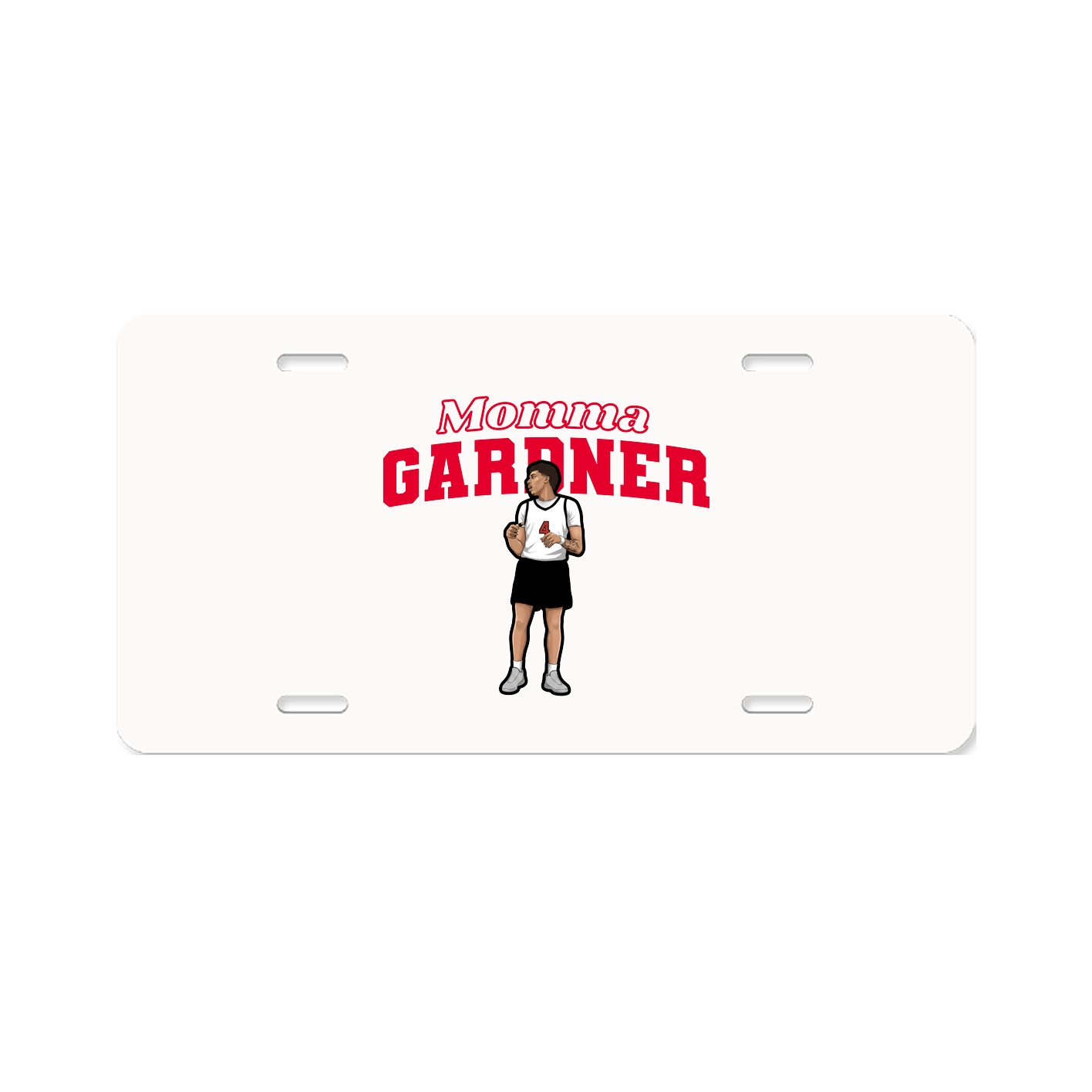 License Plate — Mothers Day Block in Classic